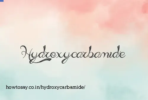 Hydroxycarbamide