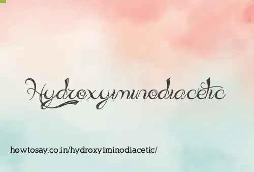 Hydroxyiminodiacetic
