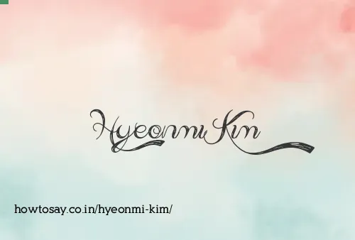 Hyeonmi Kim