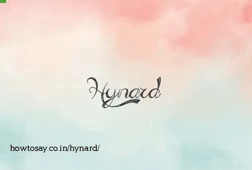 Hynard