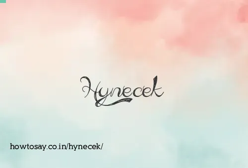 Hynecek