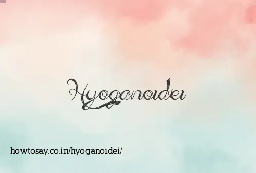 Hyoganoidei