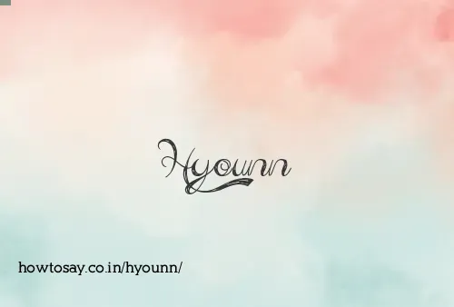 Hyounn