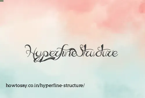 Hyperfine Structure