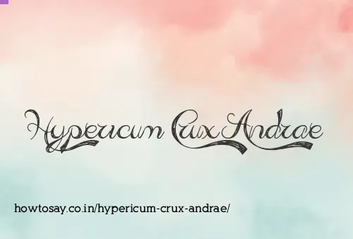 Hypericum Crux Andrae