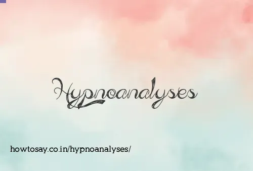 Hypnoanalyses