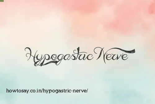 Hypogastric Nerve