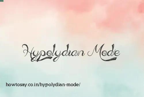 Hypolydian Mode