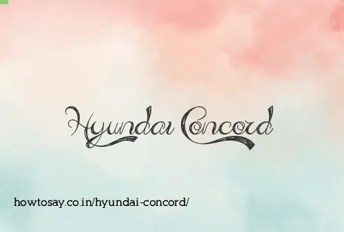 Hyundai Concord