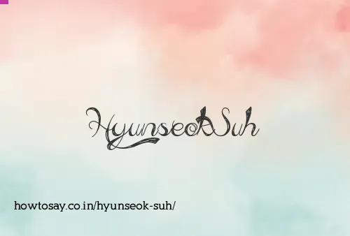 Hyunseok Suh