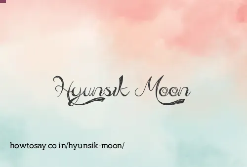 Hyunsik Moon