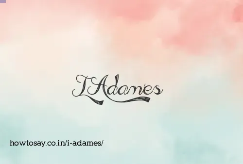 I Adames