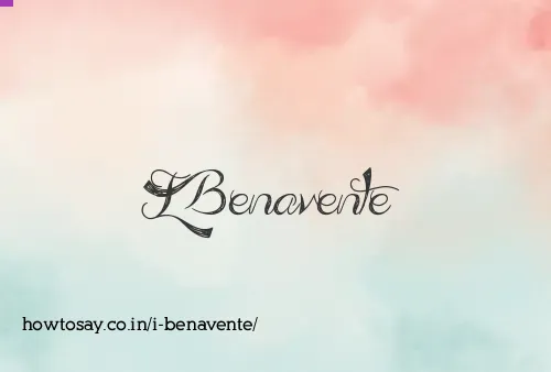 I Benavente