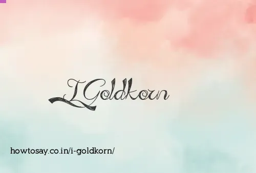 I Goldkorn