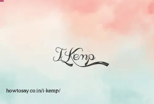 I Kemp