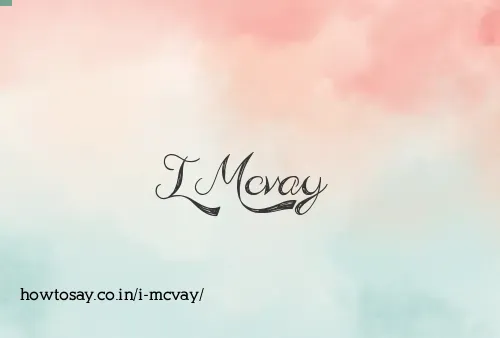 I Mcvay