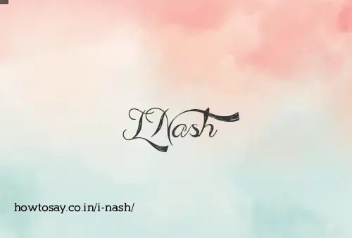 I Nash