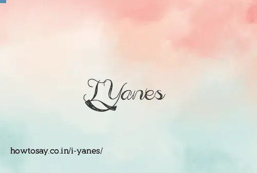 I Yanes