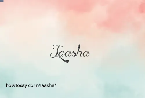 Iaasha
