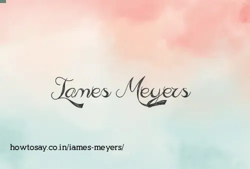 Iames Meyers