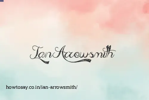 Ian Arrowsmith
