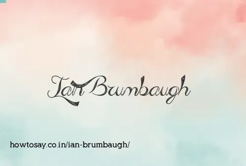Ian Brumbaugh
