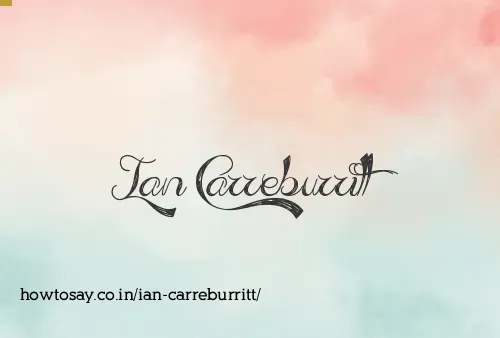 Ian Carreburritt