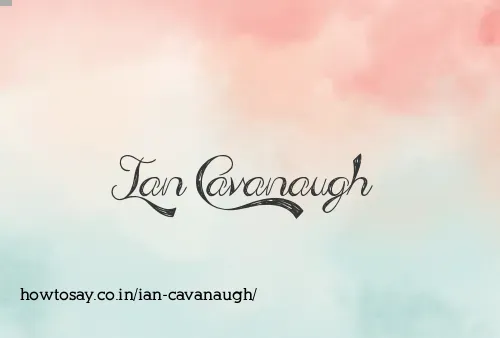 Ian Cavanaugh