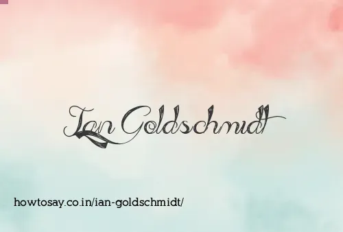 Ian Goldschmidt