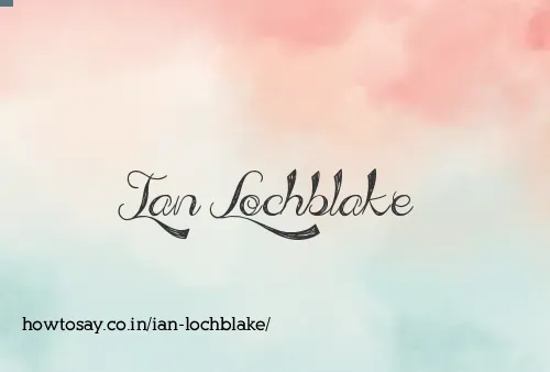 Ian Lochblake