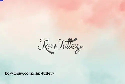 Ian Tulley