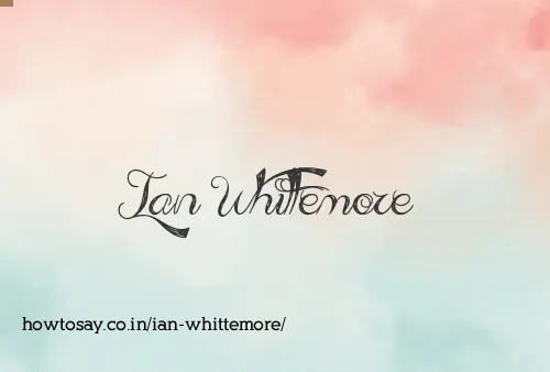 Ian Whittemore