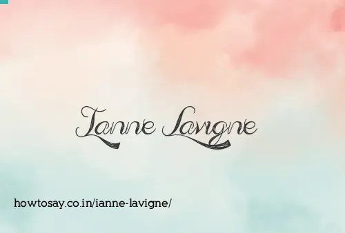 Ianne Lavigne