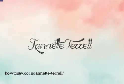 Iannette Terrell