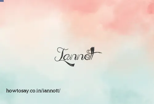 Iannott