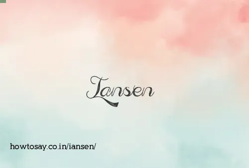 Iansen