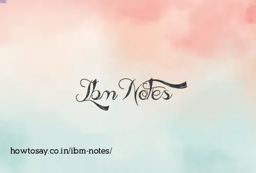 Ibm Notes