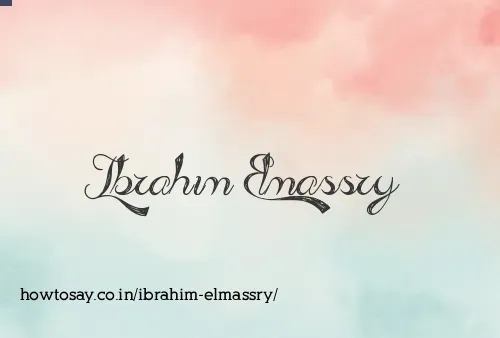 Ibrahim Elmassry