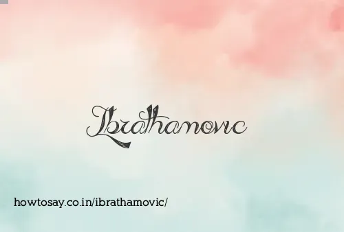 Ibrathamovic