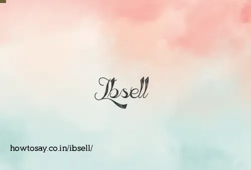 Ibsell