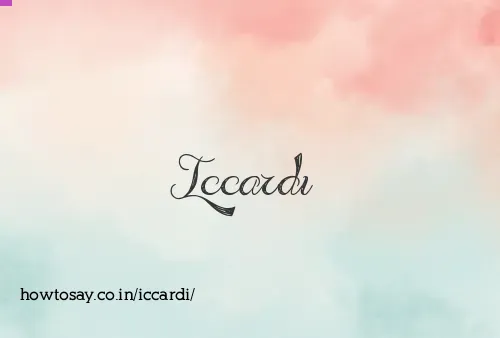 Iccardi