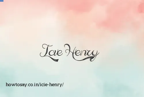 Icie Henry