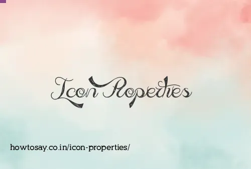 Icon Properties
