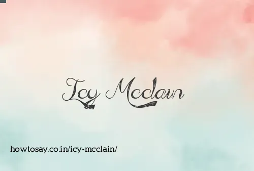 Icy Mcclain