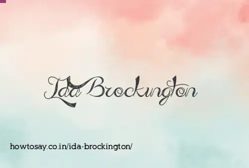 Ida Brockington