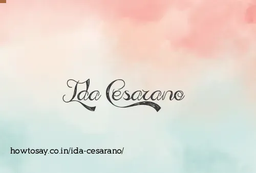 Ida Cesarano
