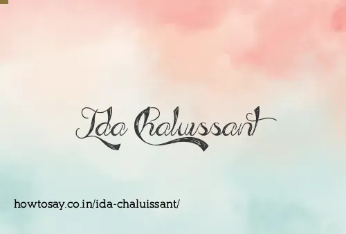 Ida Chaluissant