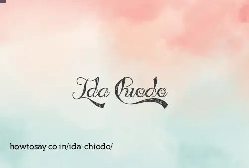 Ida Chiodo
