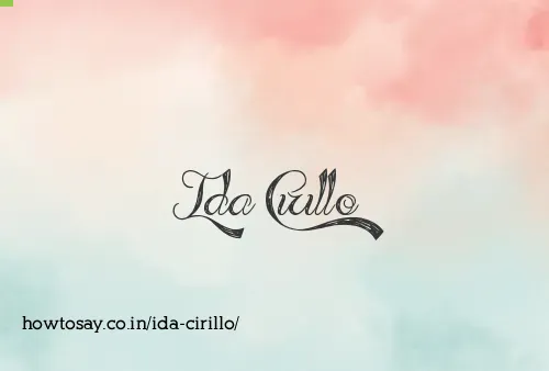 Ida Cirillo