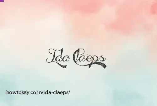 Ida Claeps